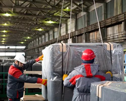 Movers Working at Plant -alpha movers